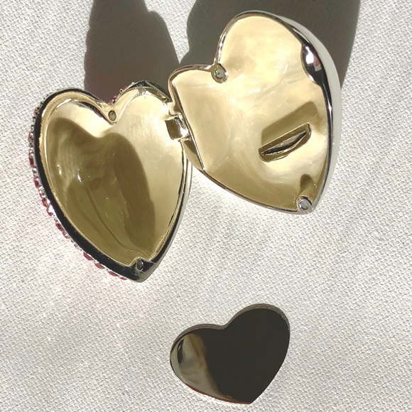 Heart Box Studded Stones Personalized valentine - Picture 6 of 10